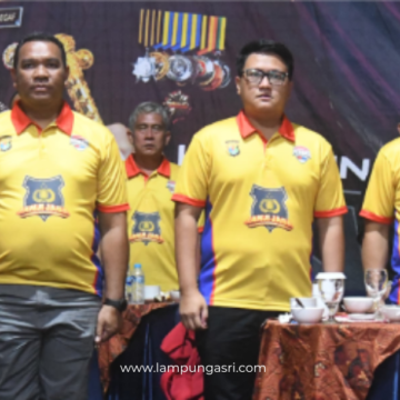 Pelantikan Pengurus KONI Provinsi Lampung Masa Bakti 2025–2029.