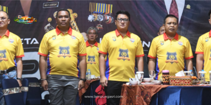 Pelantikan Pengurus KONI Provinsi Lampung Masa Bakti 2025–2029.