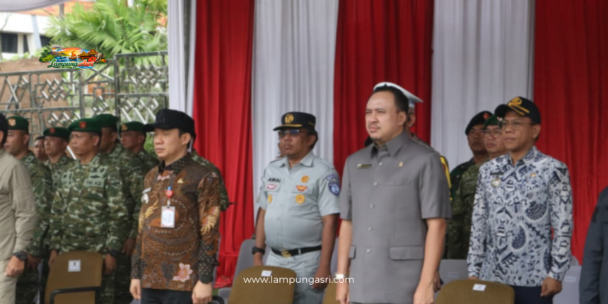 image Ketua Komisi I DPRD Lampung Hadiri Upacara Gelar Operasi Gaktib dan Yustisi Polisi Militer TNI TA 2026