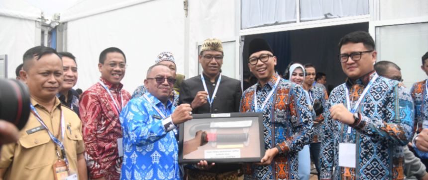 Ketua DPRD Lampung Hadiri Puncak Hari Pers Nasional 2026 di Banten