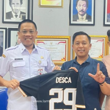 Ketua Komisi I DPRD Provinsi Lampung, Bapak Hi. Garinca Reza Pahlevi, S.I.Kom., MM. menghadiri Acara peresmian serentak SPPG Polda.