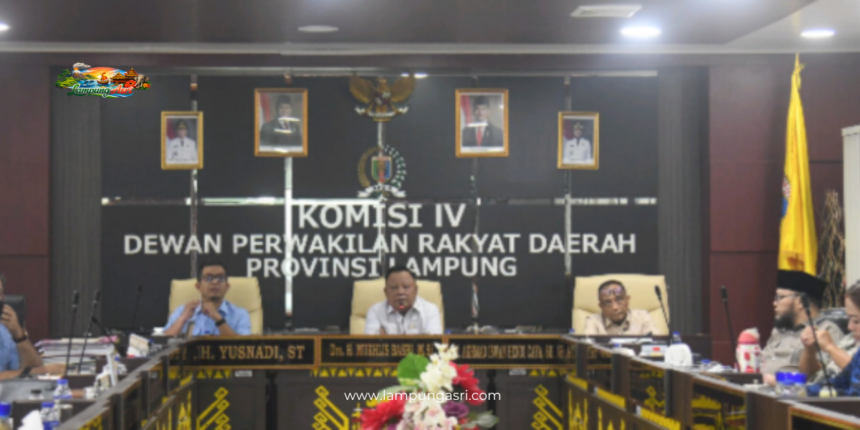 Komisi IV DPRD Provinsi Lampung Gelar RDP Bahas Kontribusi CSR dan Infrastruktur