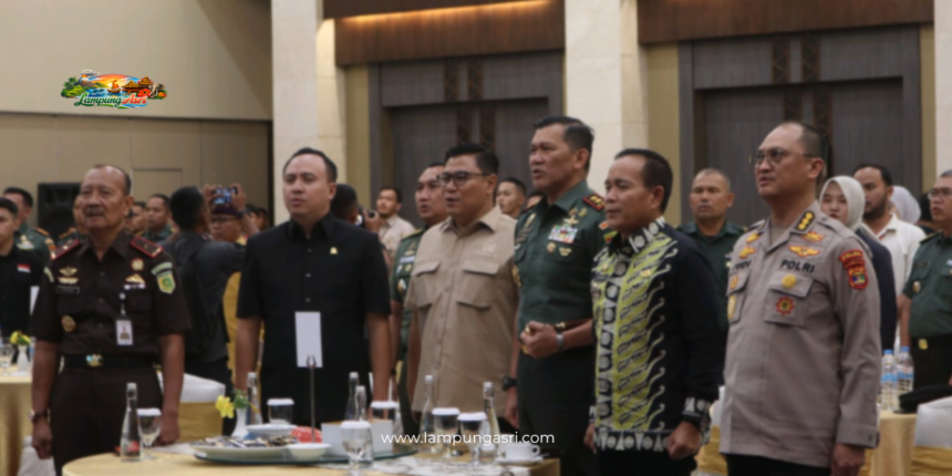 Ketua Komisi I DPRD Provinsi Lampung Hadiri Launching Aplikasi Centurion-21