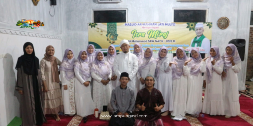 Anggota DPRD Puji Sartono Isi Tausiyah Peringatan Isra Mi’raj di Masjid Ar-Rahman Jatimulyo
