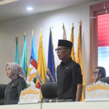 Rapat Paripurna DPRD Provinsi Lampung Lanjutan Pembicaraan Tingkat I dalam rangka Pemandangan Umum Fraksi – fraksi DPRD Provinsi Lampung terhadap Raperda Perubahan APBD Provinsi Lampung Tahun Anggaran 2026.