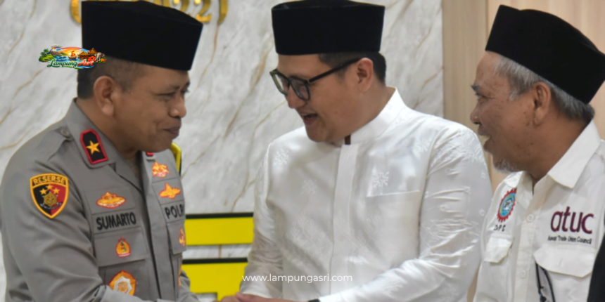 Ketua DPRD dan Gubernur Lampung Hadiri Buka Puasa Bersama Forkopimda di Mapolda Lampung