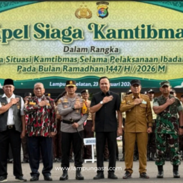 Perkuat Sinergitas, DPRD Lampung Hadiri Apel Siaga Ramadan di Polda Lampung