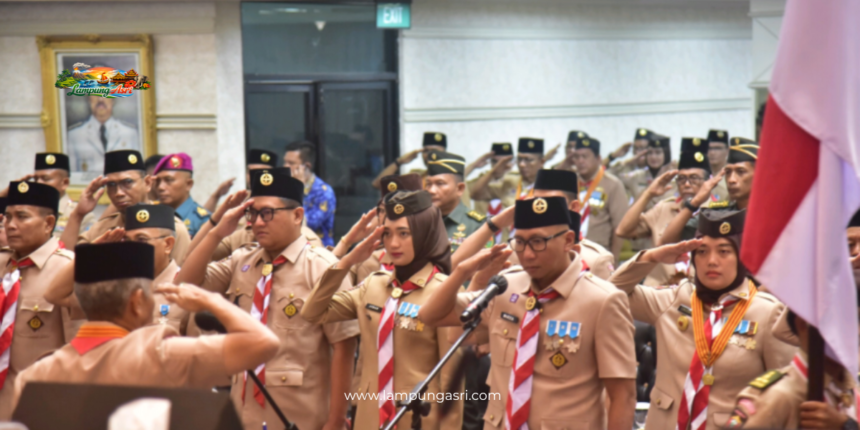 Ketua DPRD Provinsi Lampung Ahmad Giri Akbar menghadiri acara Pelantikan Pengurus Majelis Pembimbing Daerah (Mabida), Kwartir Daerah (Kwarda), Lembaga Pemeriksa Keuangan (LPK), dan Dewan Kerja Daerah (DKD) Gerakan Pramuka Lampung Periode 2025–2030