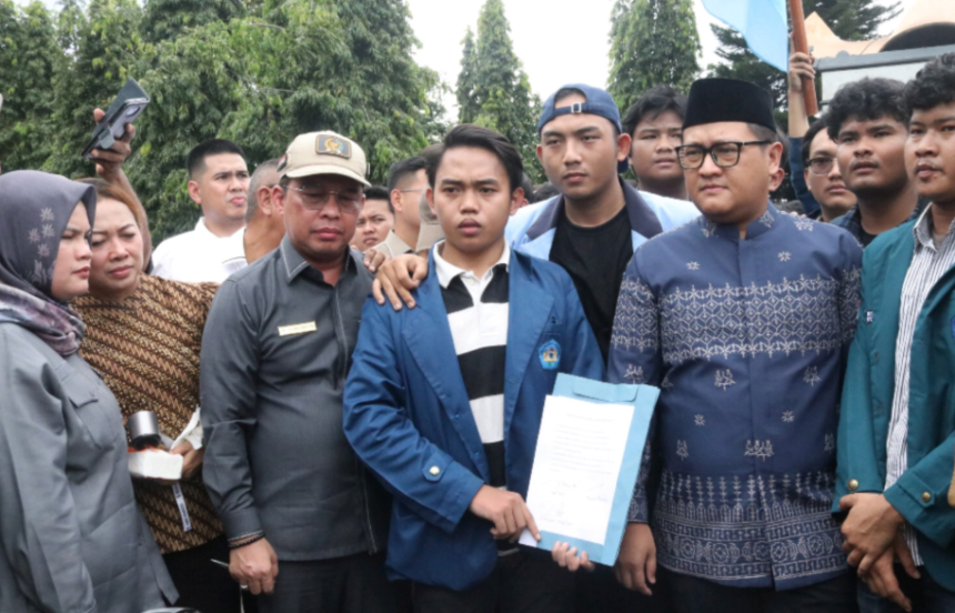 image Mahasiswa Gelar Aksi, DPRD Lampung Terima & Siap Kawal Aspirasi Pendidikan