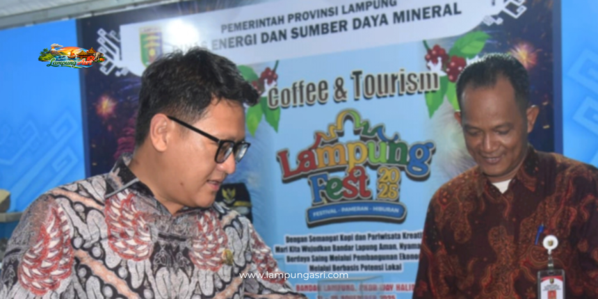 Ketua DPRD Provinsi Lampung, Ahmad Giri Akbar, hadir dalam pembukaan Lampung Fest 2025 yang berlangsung di PKOR Way Halim